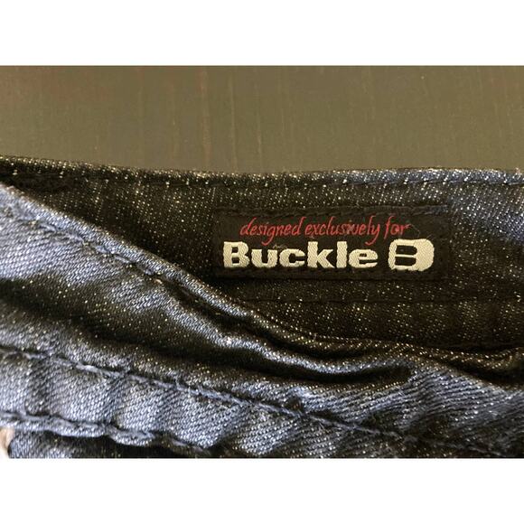 MEK DNM USA Designed for Buckle Black *Bermuda* Shorts Waist 30 - Picture 7 of 14